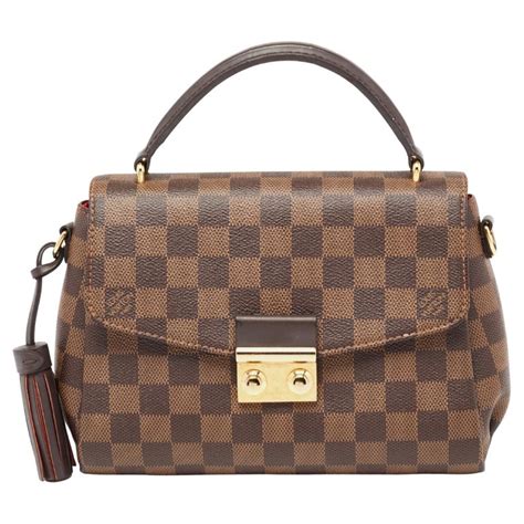 lv damier croisette|Croisette Bag Damier Ebene Canvas .